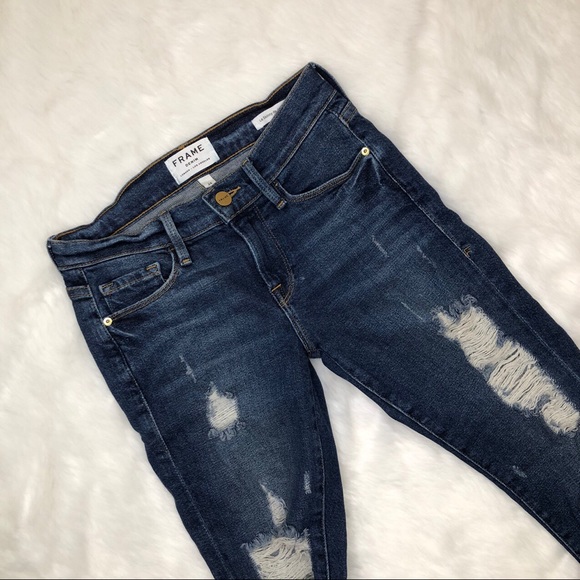 Frame Denim Skinny Jeans - Picture 2 of 2